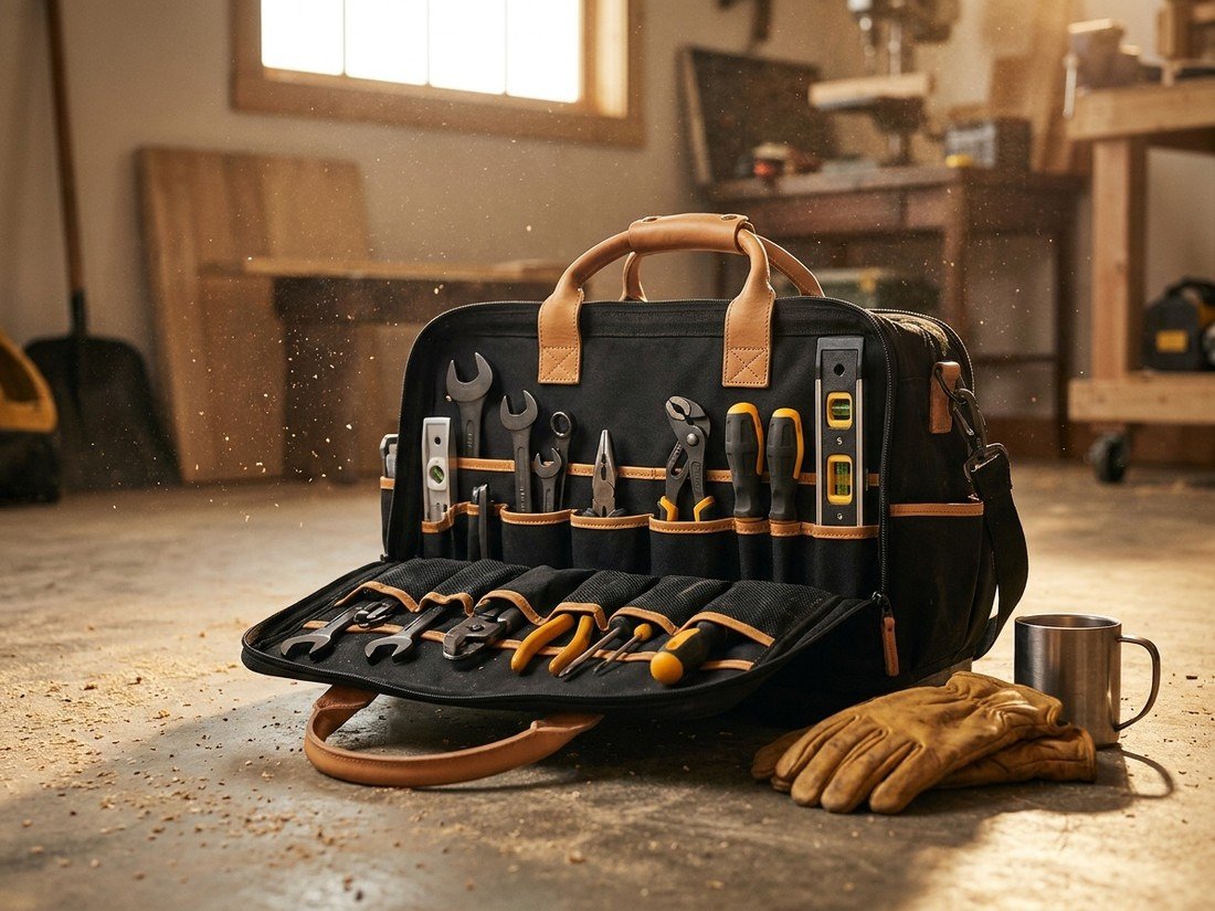 Packed tool bag